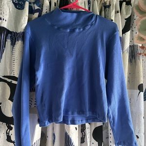 Blue big bud press turtleneck